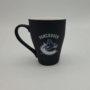Vancouver Canucks Hockey Logo Mug Flat Black Brands Unlimited NHL 315ml / 11oz